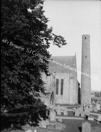 ST CONICES & TOWER FROM W.